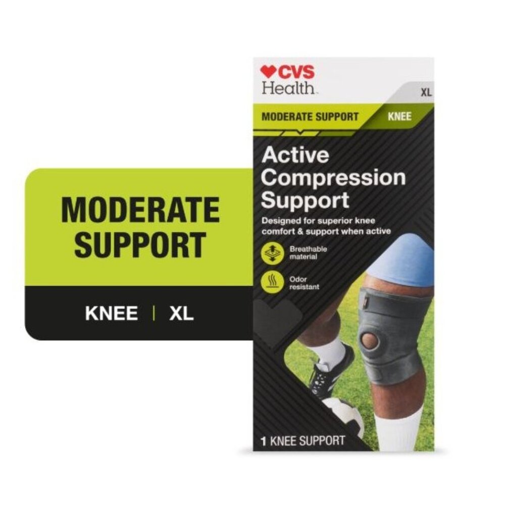 CVS Health Active Compression Knee Support XL